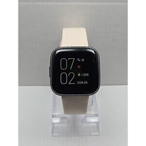 Fitbit Versa 2 Smartwatch Gray 40mm Alexa WR50M Always On Display W/ Charger